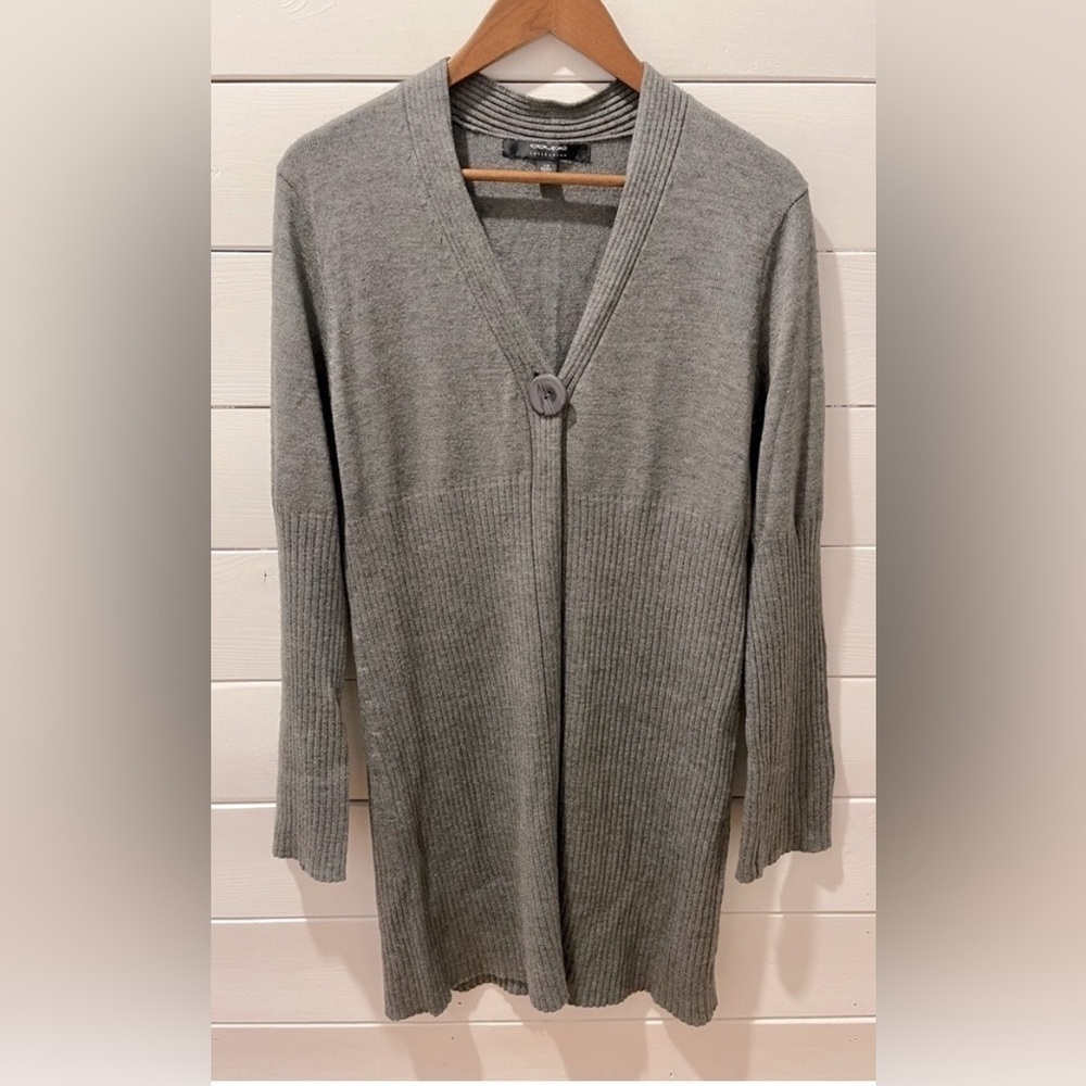 COUPÉ COLLECTION Gray long cardigan size L